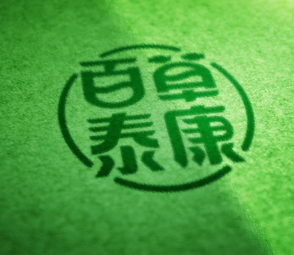 中醫(yī)藥大健康品牌高端VI設(shè)計(jì) 百草泰康標(biāo)志設(shè)計(jì)